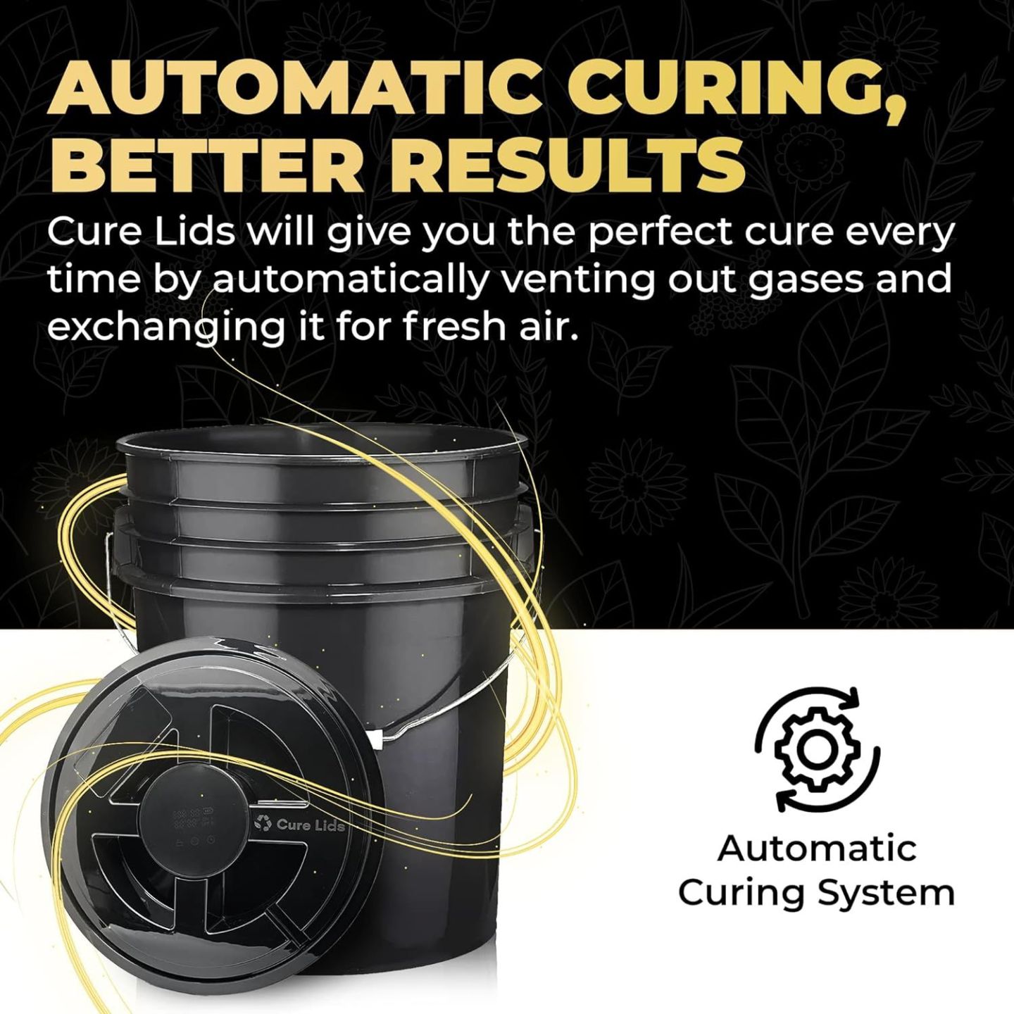Cure Lids Automatic Smart Ai Curing Gamma Seal Storage Container Lids ...