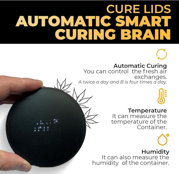 Cure Lids Automatic Smart Ai Curing Gamma Seal Storage Container Lids ...